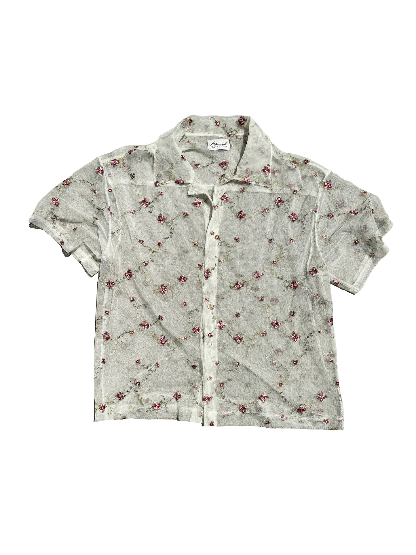 Kitchen Curtain Floral Shirt