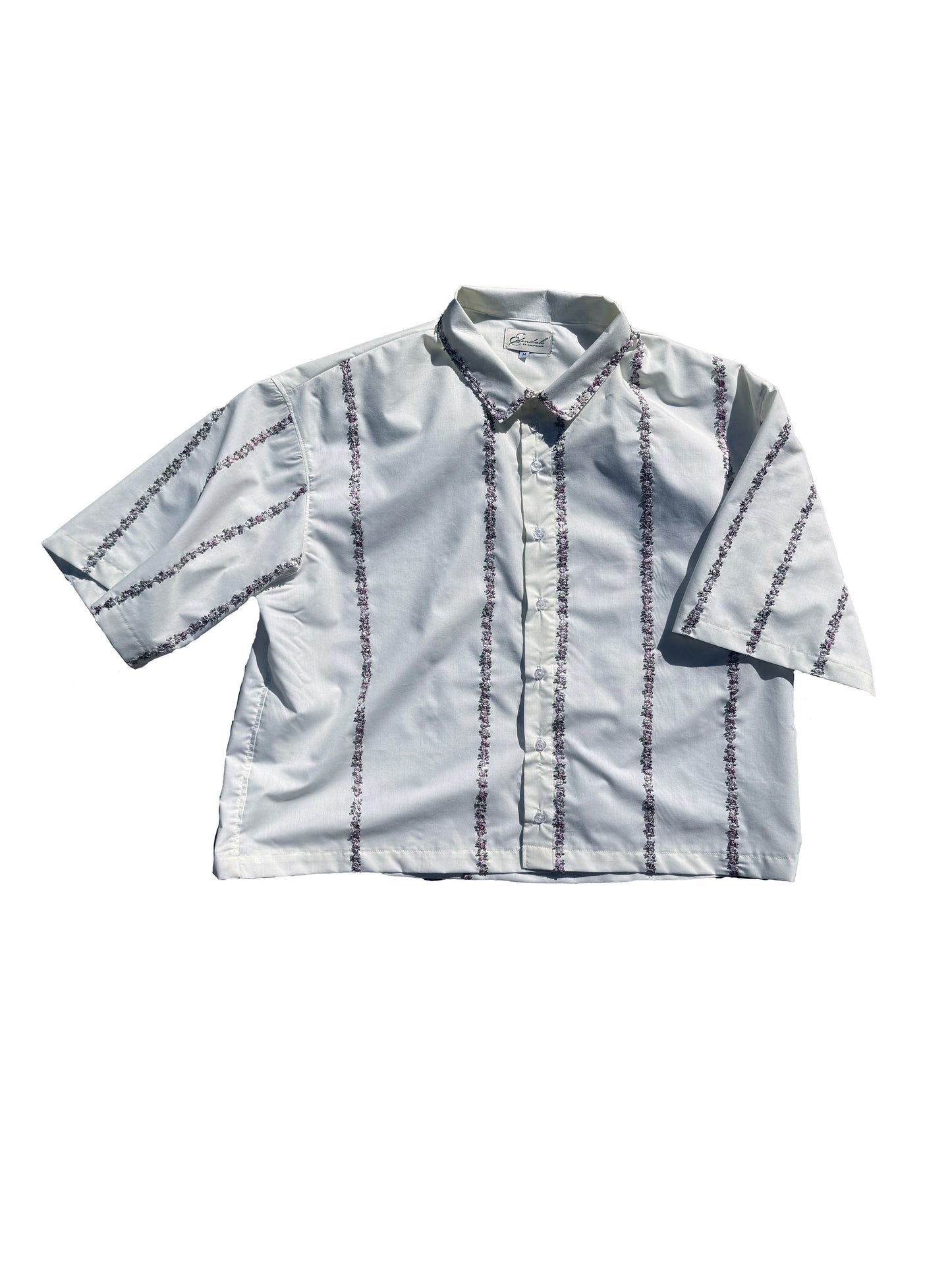 Floral Ribbon Shirt